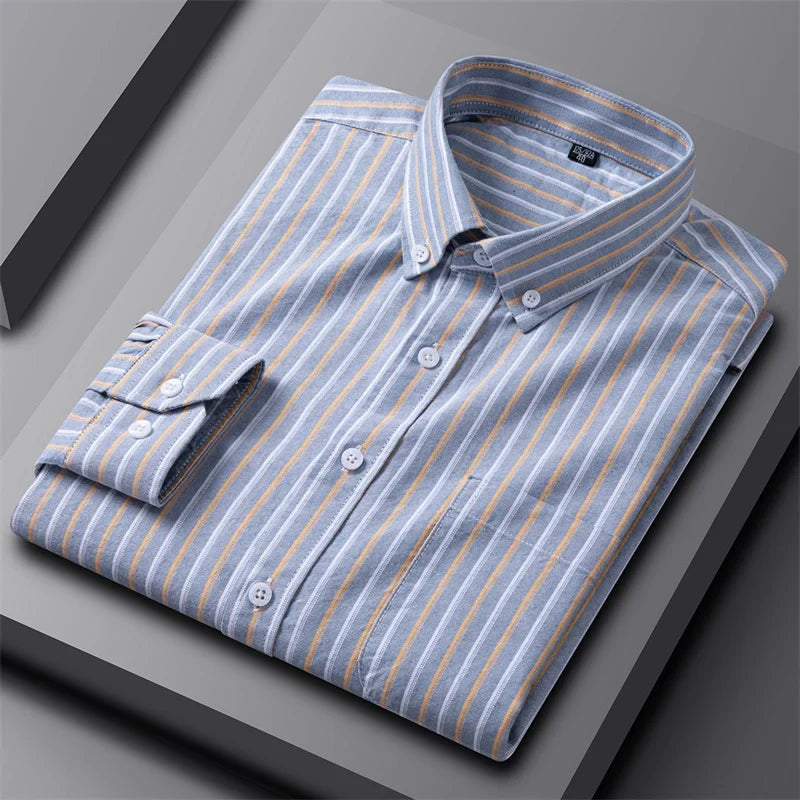 Vintém d'Ouro - Camisa Chic Oxford para homem