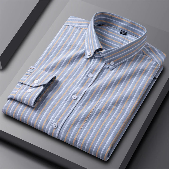 Vintém d'Ouro - Camisa Chic Oxford para homem