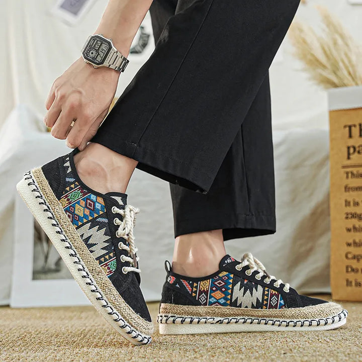 Vintém d'Ouro - Sapatos de lona elegantes