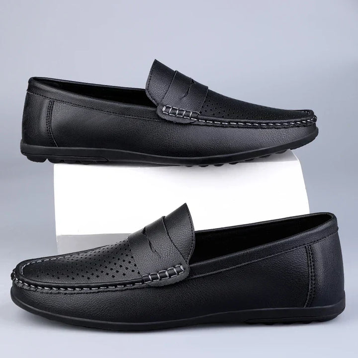 Vintém d'Ouro - Mocassins clássicos em pele italiana