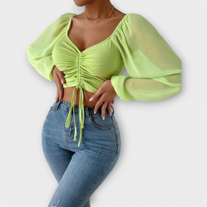 Vintém d'Ouro - Blusa versátil