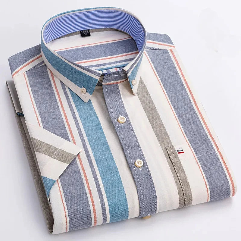 Vintém d'Ouro - Camisa de algodão elegante para homem