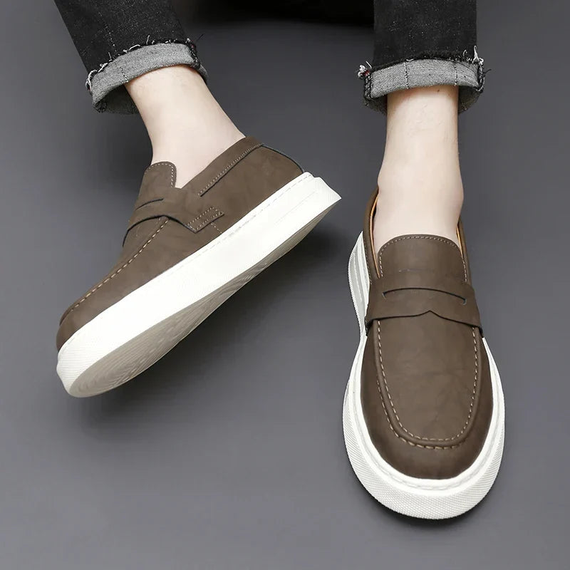 Vintém d'Ouro - Sapatos de couro elegantes