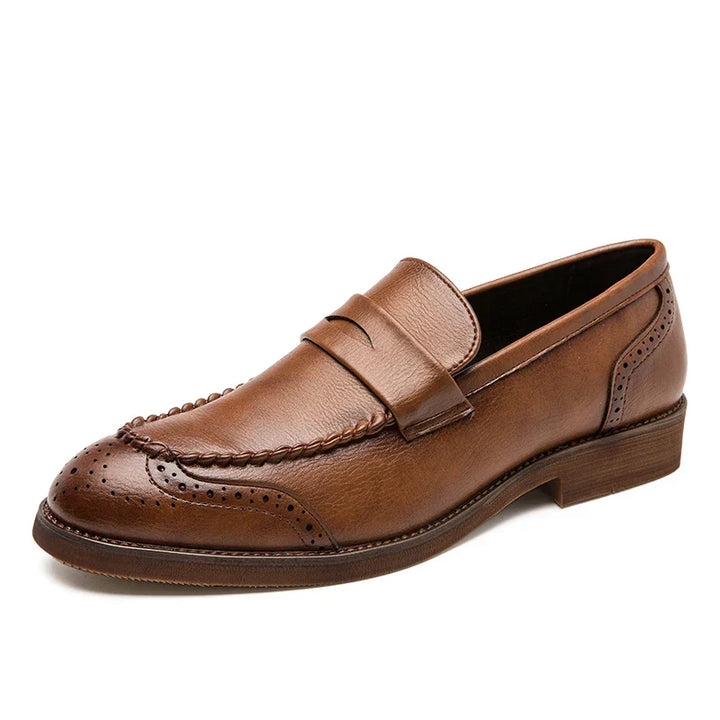 Vintém d'Ouro - Mocassins de couro chiques