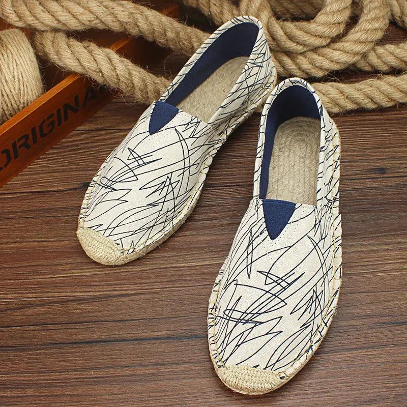 Vintém d'Ouro - Espadrilles de lona casuais