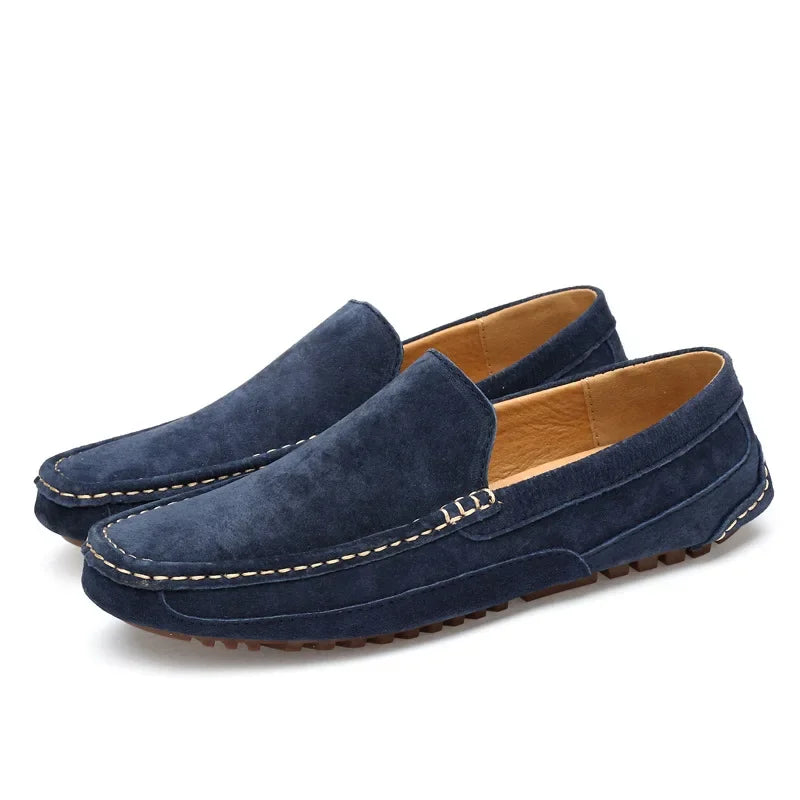 Vintém d'Ouro - Mocassins de camurça premium chiques