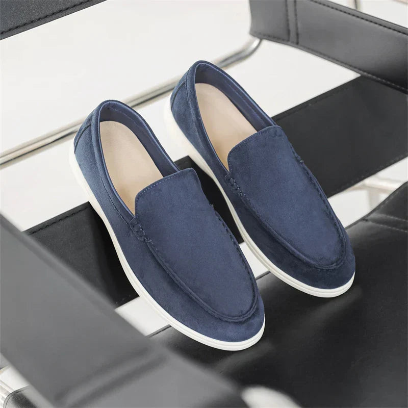 Vintém d'Ouro - Mocassins casuais de camurça
