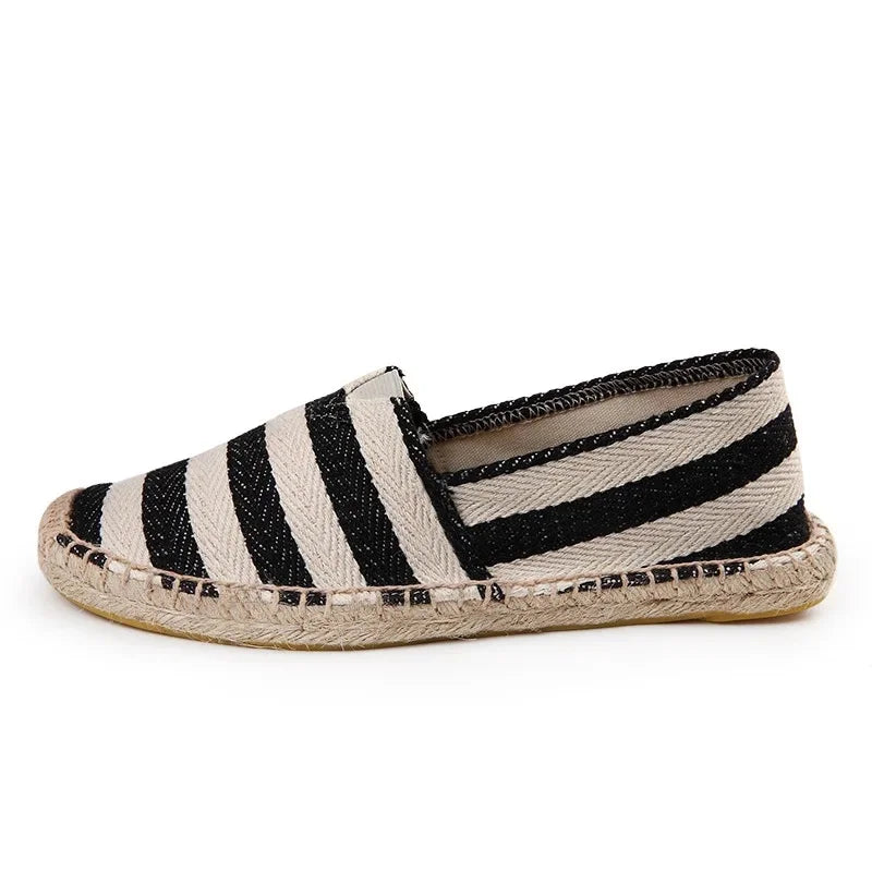Vintém d'Ouro - Espadrilhas de lona elegantes
