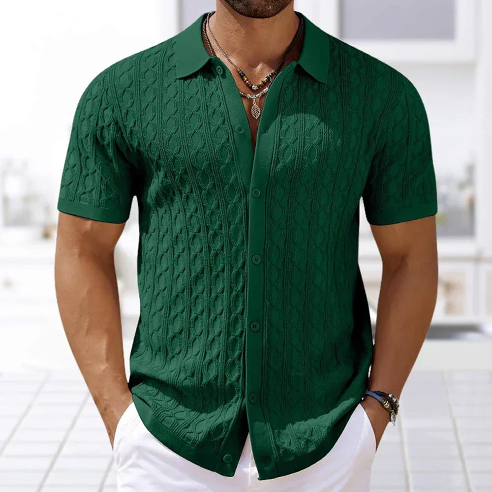 Vintém d'Ouro - Camisa polo com botões
