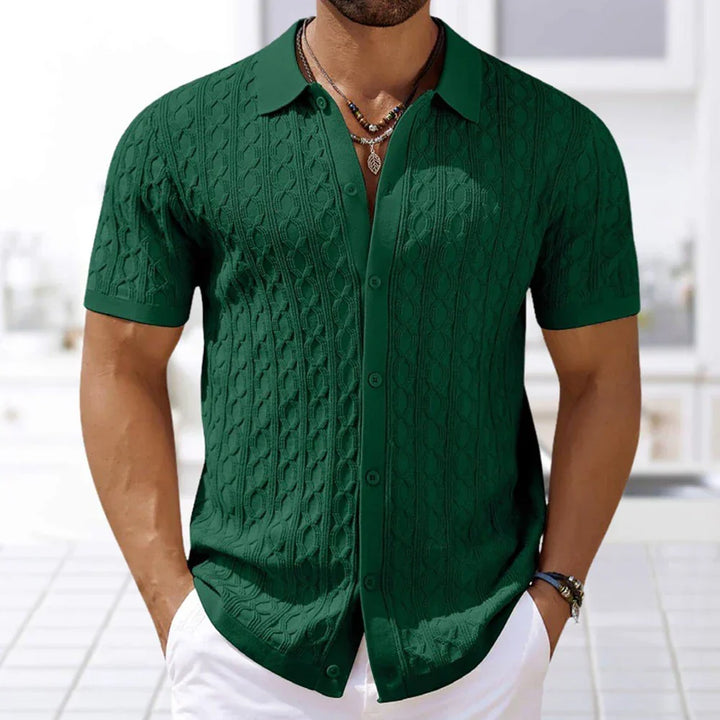 Vintém d'Ouro - Camisa polo com botões