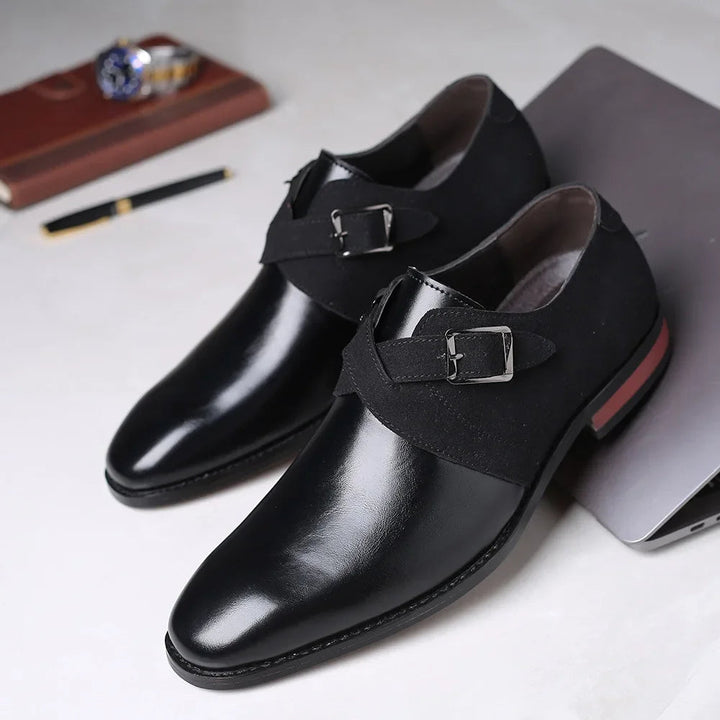 Vintém d'Ouro - Sapatos de camurça para negócios