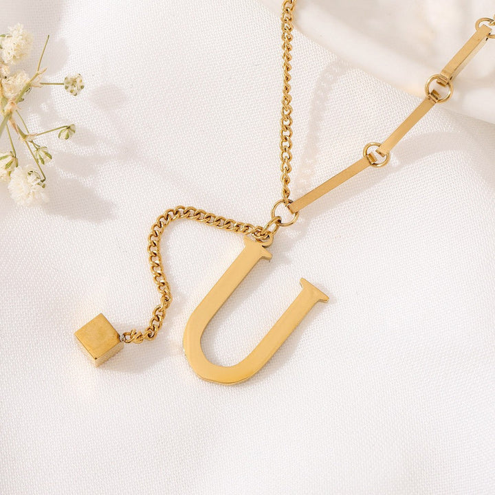 Vintém d'Ouro - Colar de Inicial Personalizada