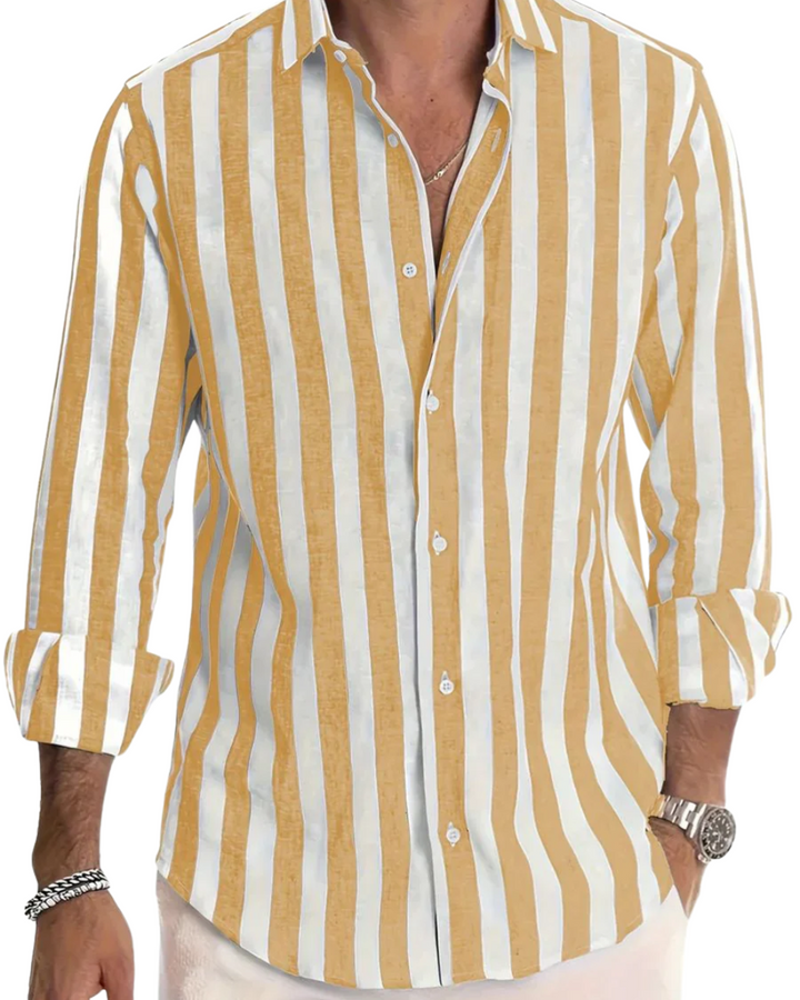 Vintém d'Ouro - Camisa de verão listrada