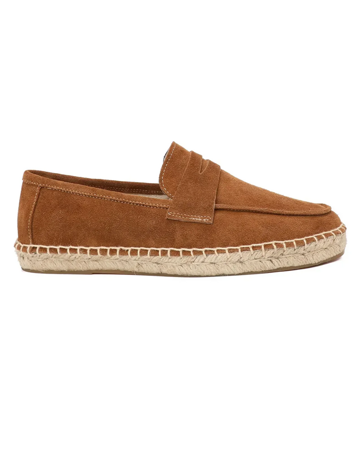Vintém d'Ouro - Espadrilles de camurça elegantes