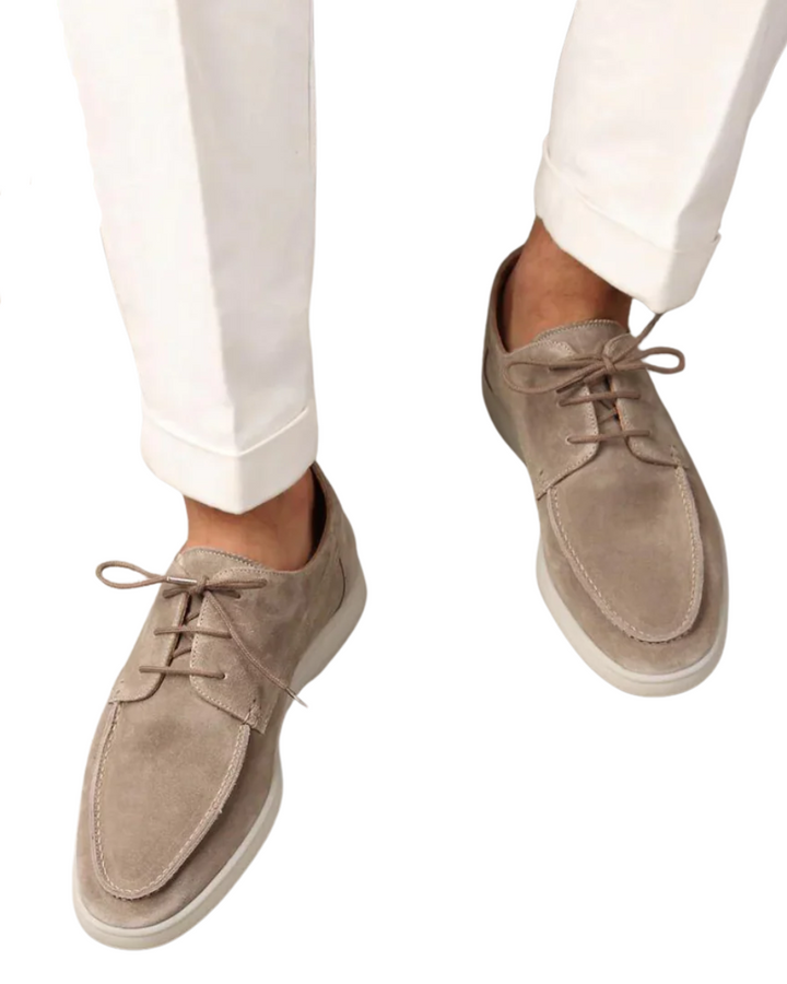 Vintém d'Ouro - Sapatos de camurça para negócios