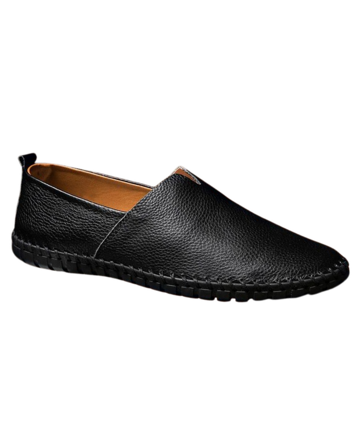 Vintém d'Ouro - Mocassins de couro cosidos à mão