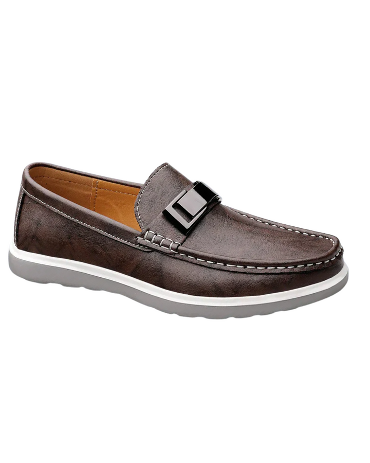 Vintém d'Ouro - Mocassins de couro de luxo