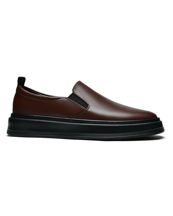Vintém d'Ouro - Sapatos Slip-On de couro