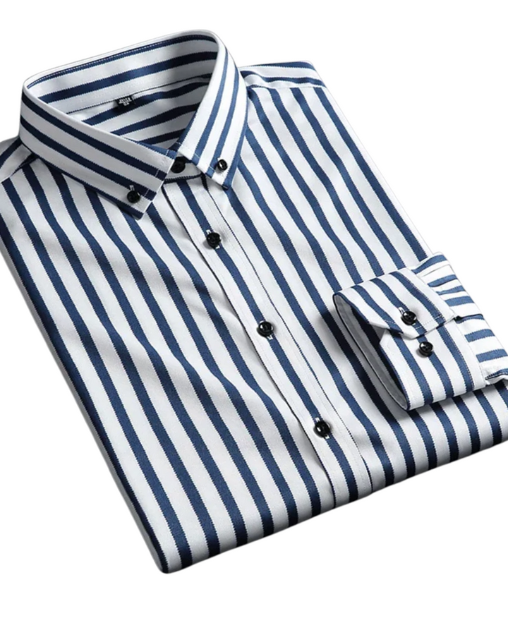 Vintém d'Ouro - Camisa casual listrada para homem