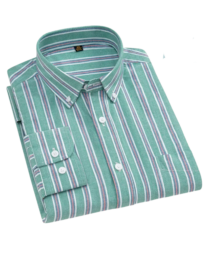 Vintém d'Ouro - Camisa Oxford de algodão