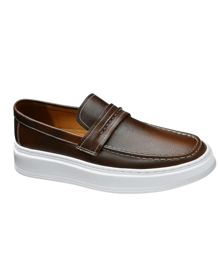 Vintém d'Ouro - Sapatos de barco em couro