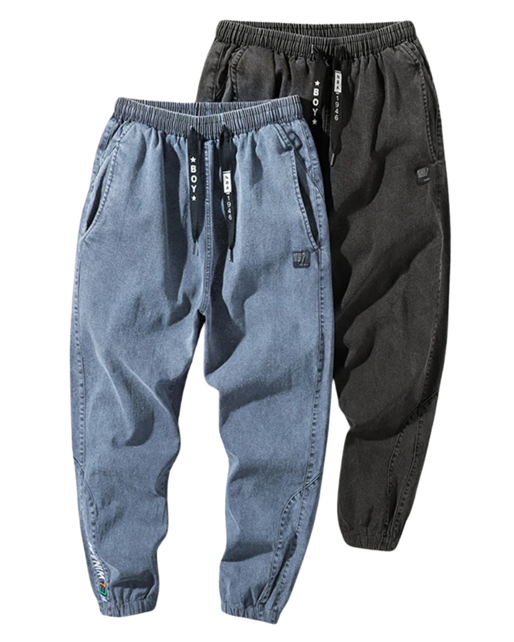 Vintém d'Ouro - Calças de ganga Jogger elegantes