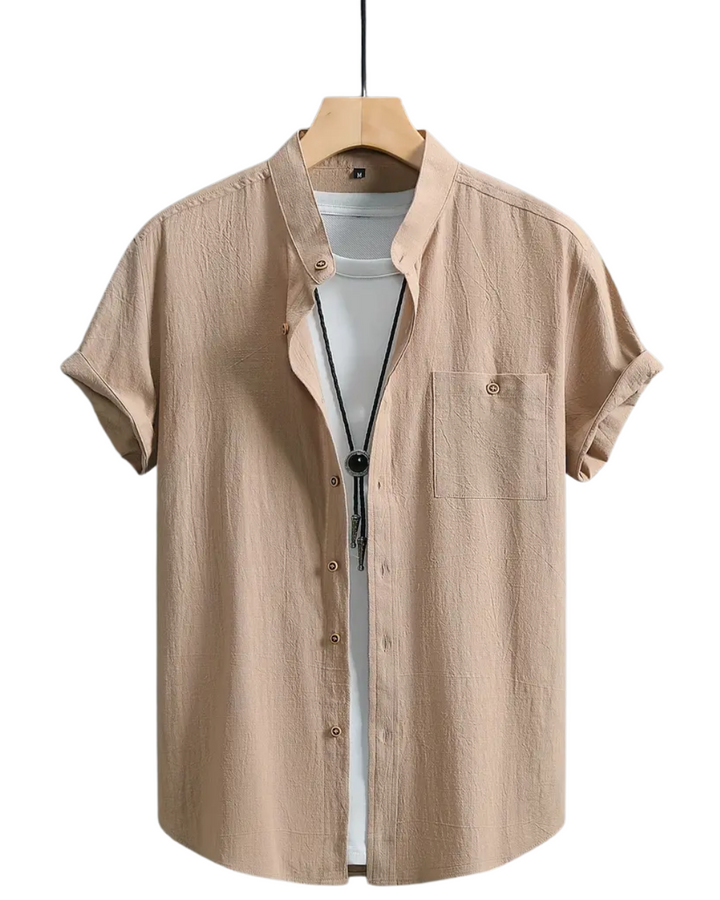 Vintém d'Ouro - Camisa casual de manga curta