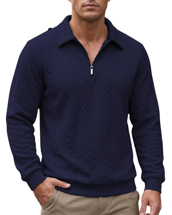 Vintém d'Ouro - Camisola italiana com fecho