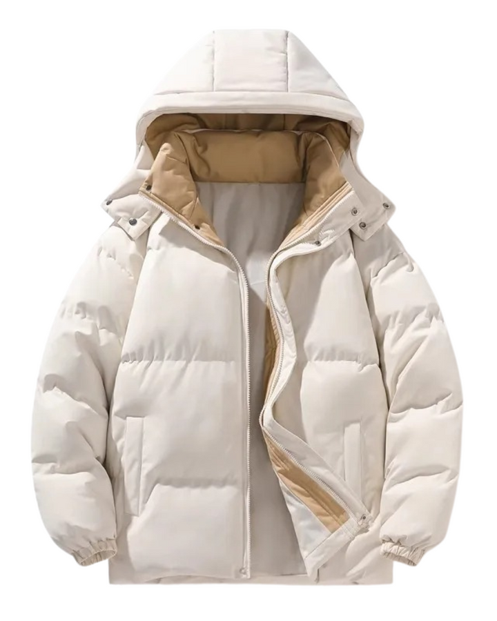 Vintém d'Ouro - Casaco elegante com capuz para homem
