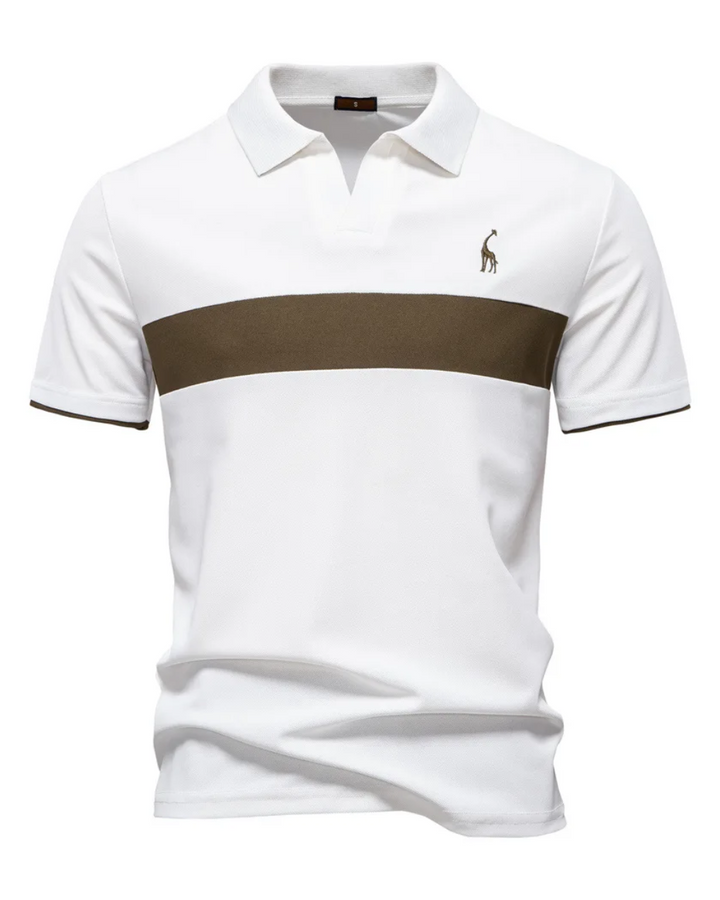 Vintém d'Ouro - Camisa polo casual para homem