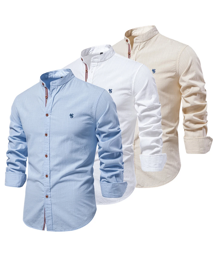 Vintém d'Ouro - Camisa de linho elegante