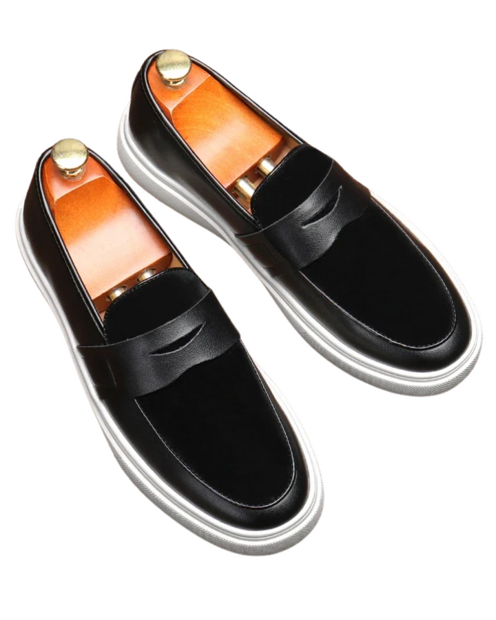 Vintém d'Ouro - Mocassins de couro Naples