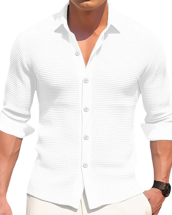 Vintém d'Ouro - Camisa casual de algodão