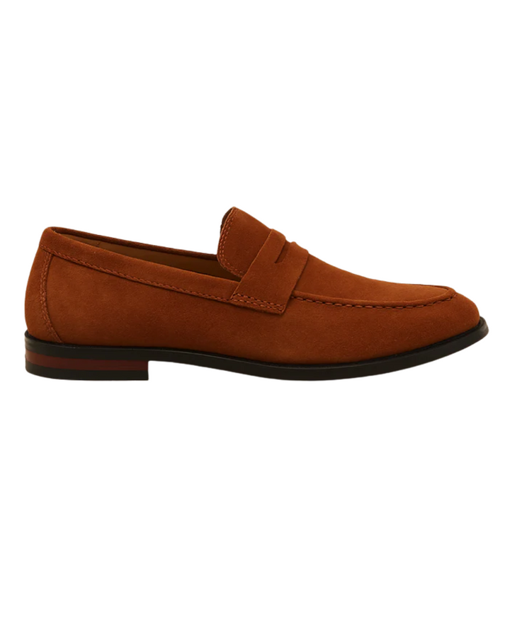 Vintém d'Ouro - Mocassins Penny de Camurça