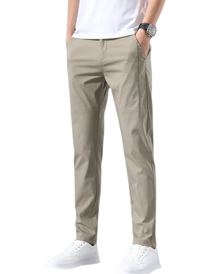Vintém d'Ouro - Calça chino casual para homem