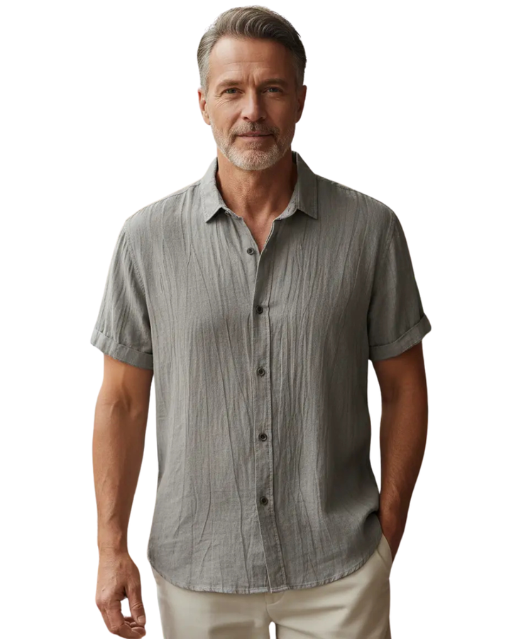 Vintém d'Ouro - Camisa de linho Phuket