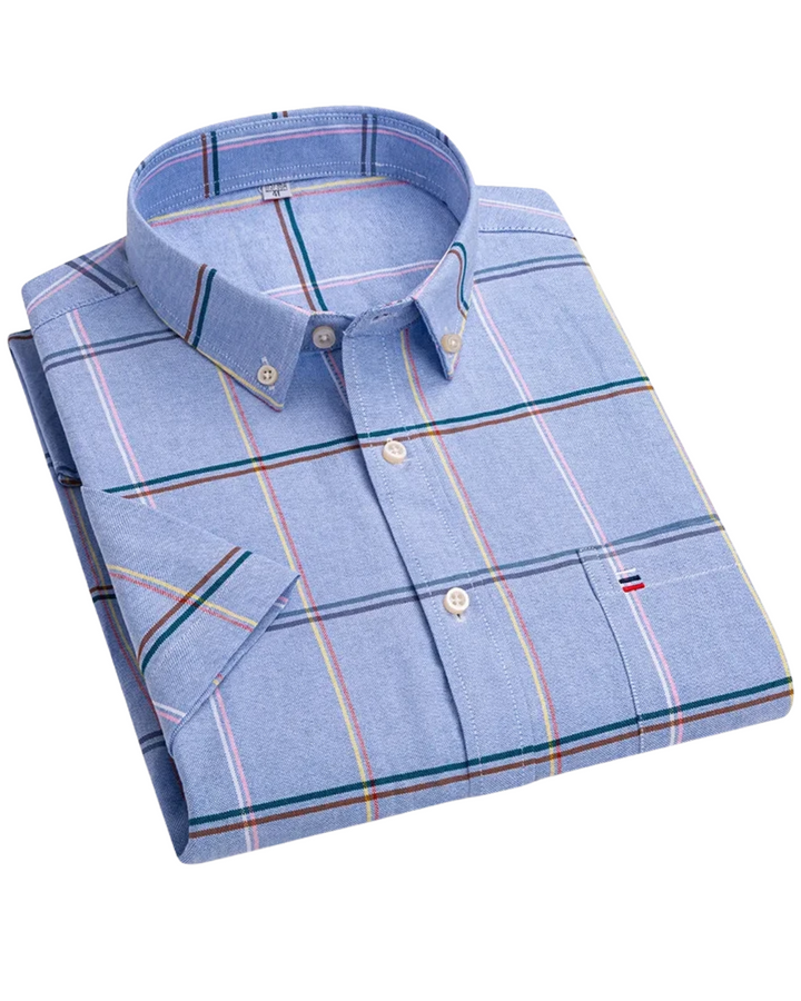 Vintém d'Ouro - Camisa de algodão elegante para homem
