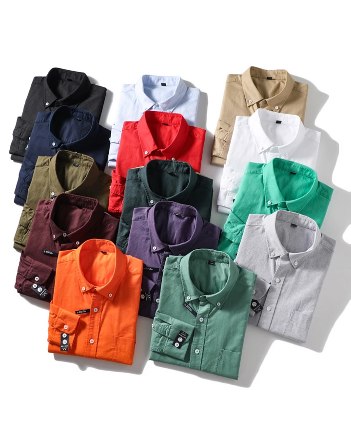 Vintém d'Ouro - Camisa de algodão masculina