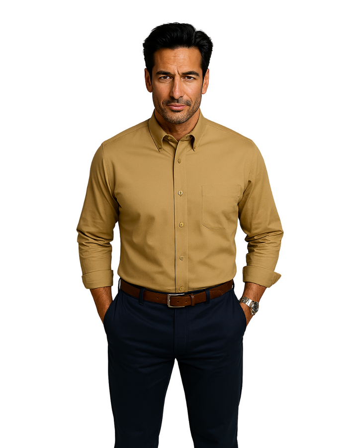 Vintém d'Ouro - Camisa de algodão de luxo