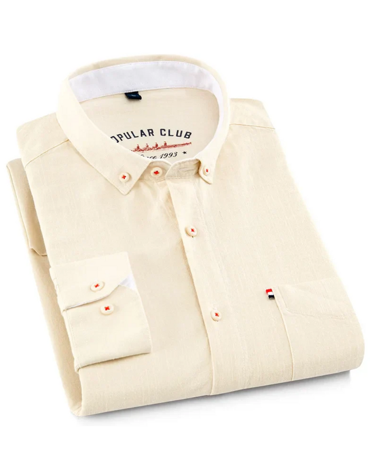Vintém d'Ouro - Camisa de linho Saint-Tropez