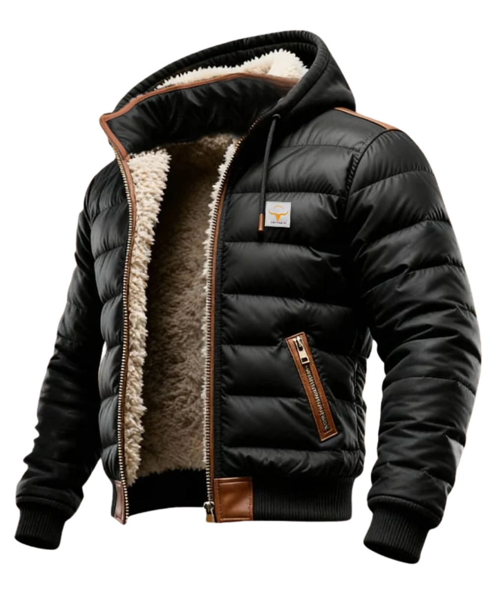 Vintém d'Ouro - Casaco elegante com forro polar
