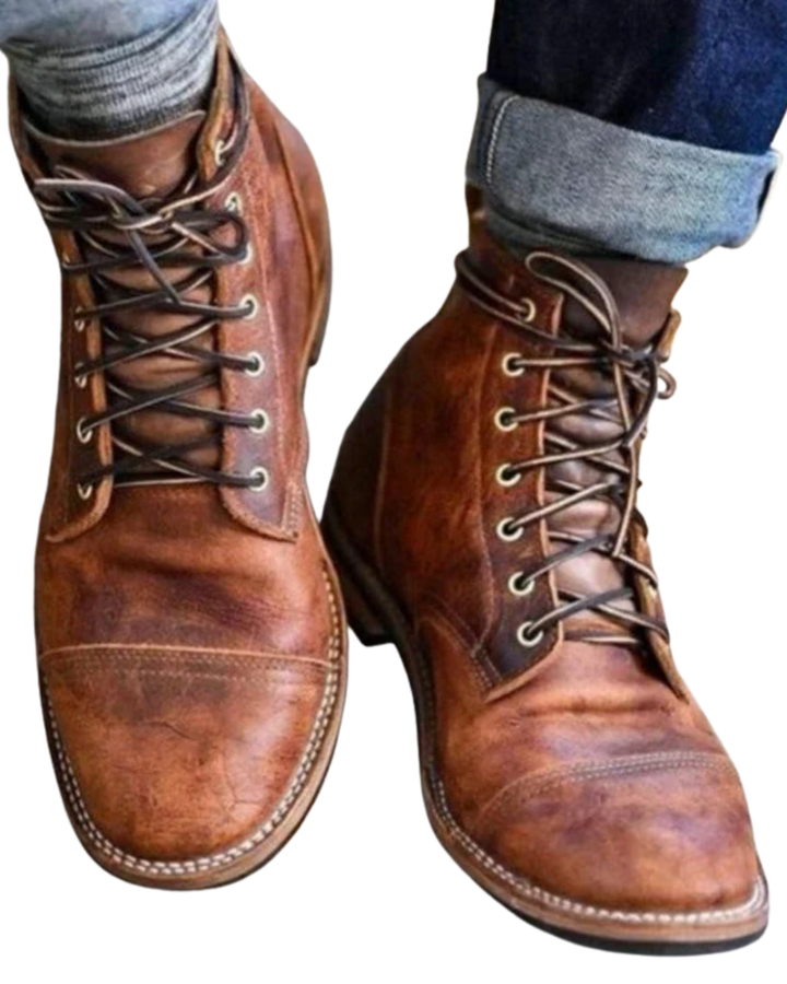Vintém d'Ouro - Botas de couro elegantes