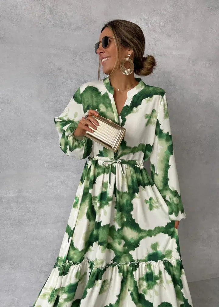 Vintém d'Ouro - Vestido Longo Elegante