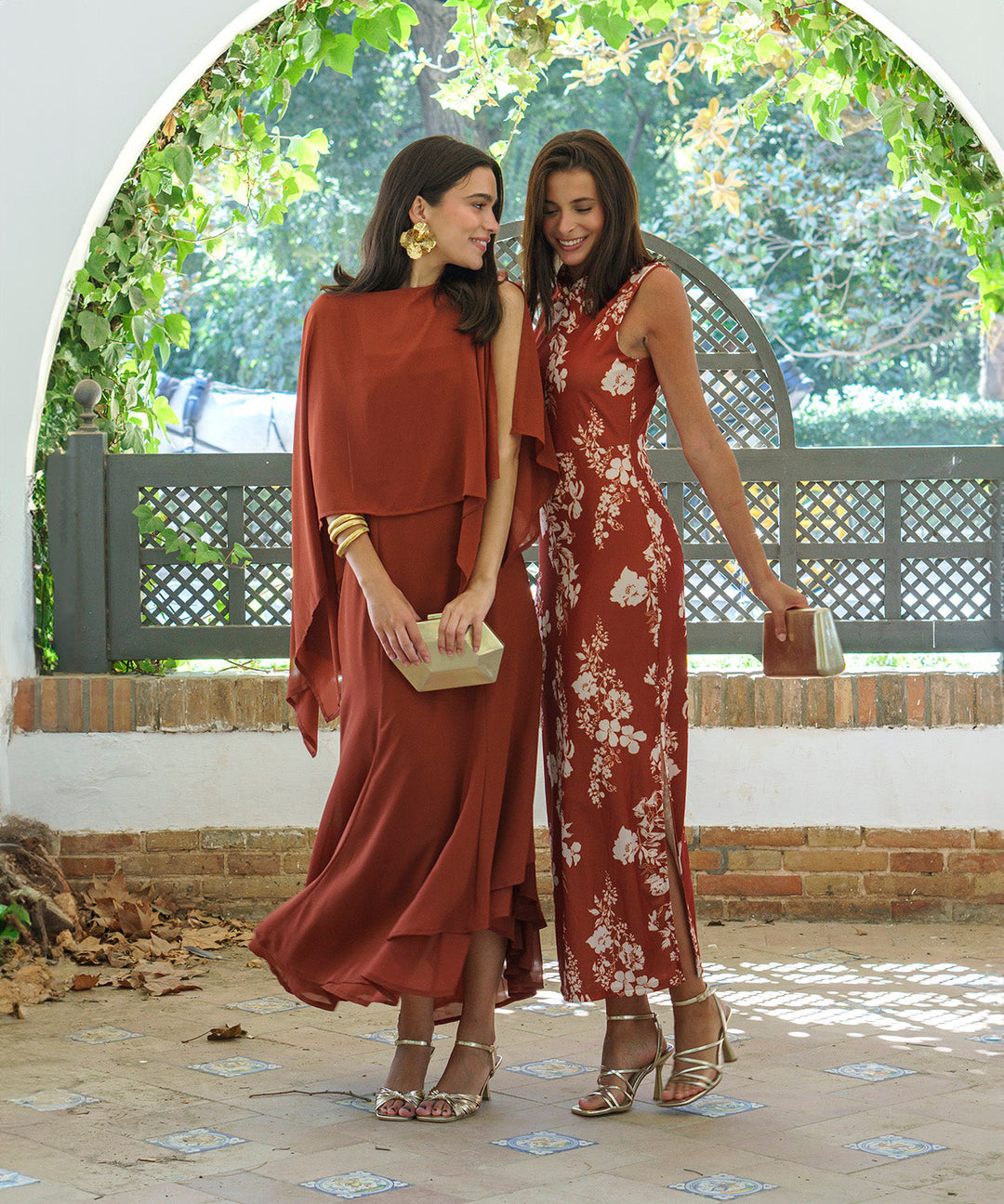 Vintém d'Ouro - Vestido Midi Elegante