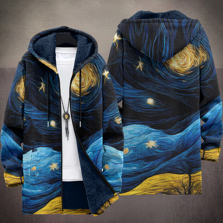 Vintém d'Ouro - Cardigan luxuoso com inspiração artística
