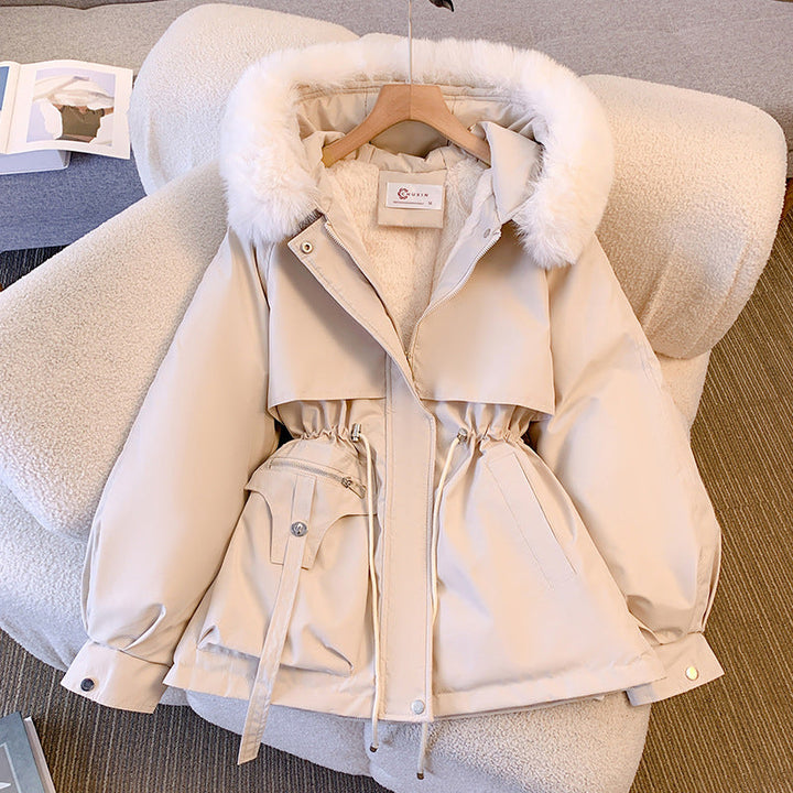 Vintém d'Ouro - Casaco de inverno elegante com pelo