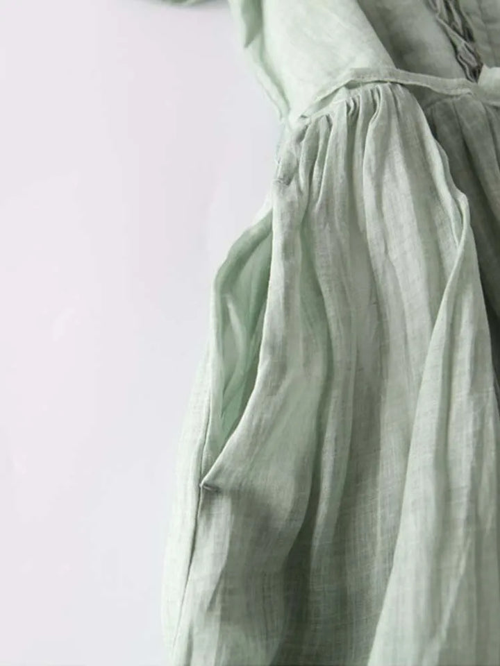 Vintém d'Ouro - Vestido Longo Minimalista