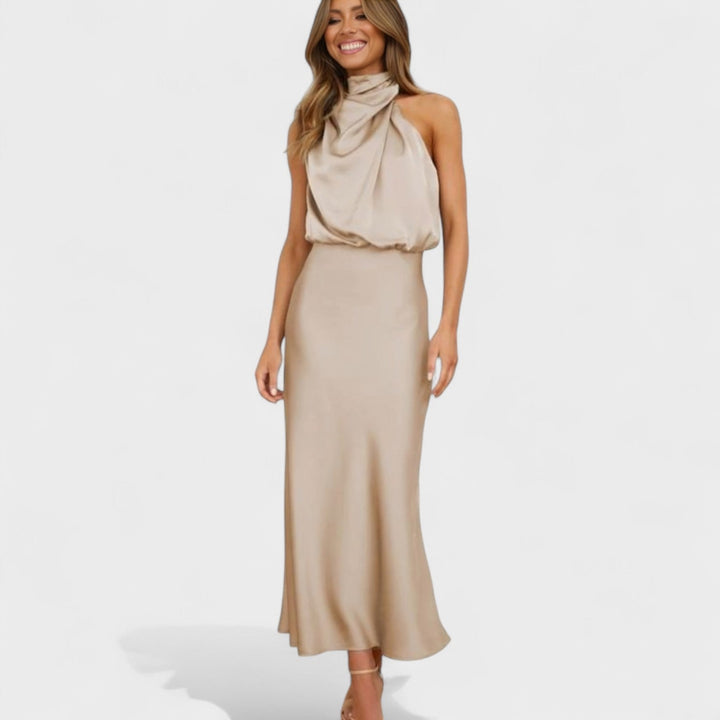 Vintém d'Ouro - Vestido Satin Elegância