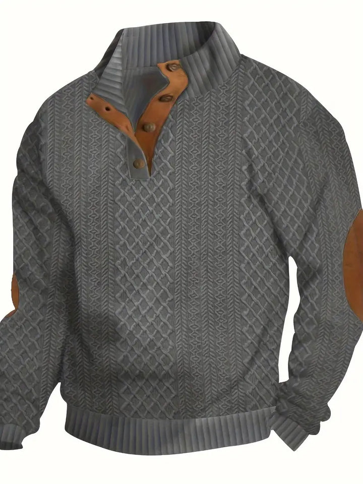 Vintém d'Ouro - Camisola elegante com botões