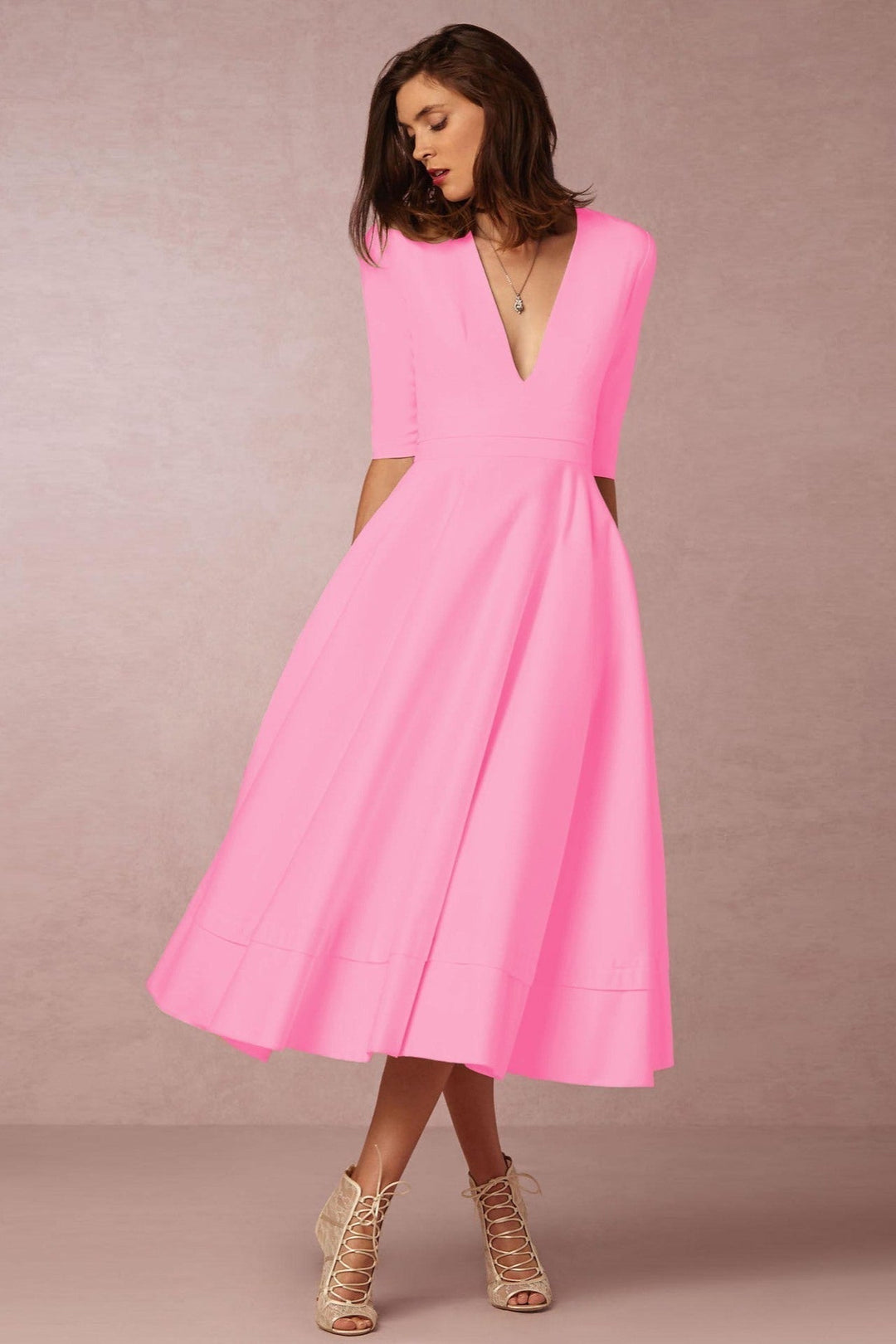 Vintém d'Ouro - Vestido Midi Feminino